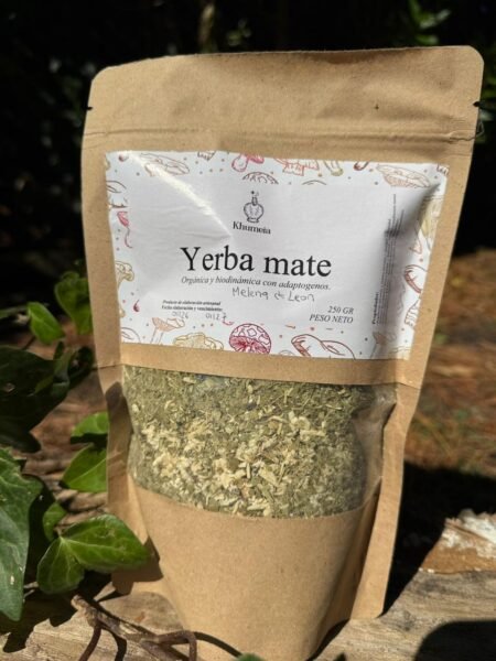 Yerba orgánica y biodinámica con Adaptogenos
