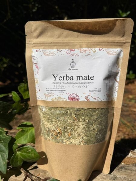 Yerba orgánica y biodinámica con Adaptogenos